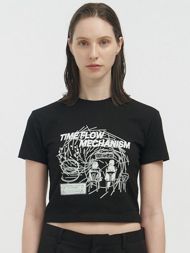 Women] Time Flow Mechanism T-Shirt _ - Millo Archive - Modalova