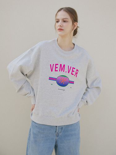 Vemver Emblem Sweatshirt _ Grey - VEM.VER - Modalova