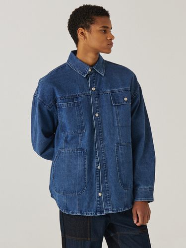 Stitch Denim Shirt - 2colors - FIELD WORKER - Modalova