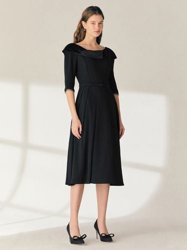 SANDRA Wide Collar Flared Dress () - BAU by Bride And You - Modalova