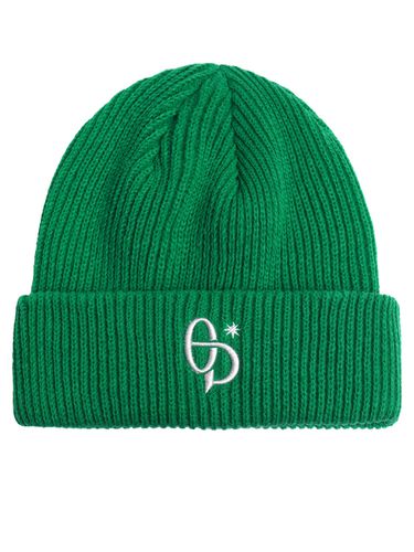 Signature Symbol Ribbed Beanie _ - EP.DEVELOP - Modalova