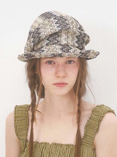 Drapery Soft Bucket Hat - Brown Hat - Modalova