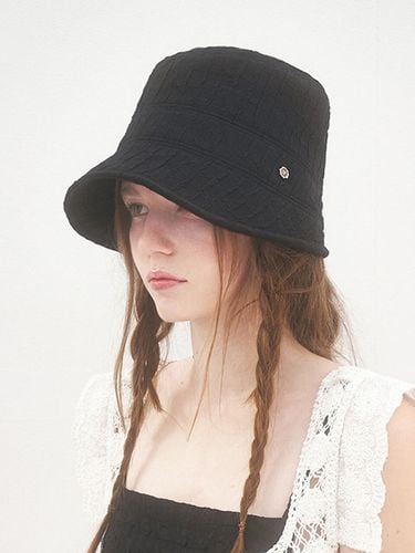 Le Petit Bucket Hat_Black Grain - Brown Hat - Modalova