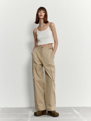 Cotton Cargo Pants 001 (Beige) - MUDIDI - Modalova