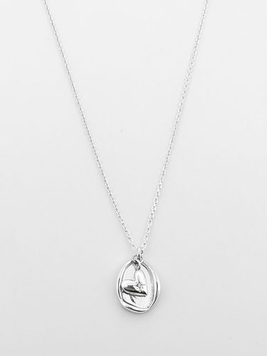 Heart Engrave Necklace - Invisible collage - Modalova