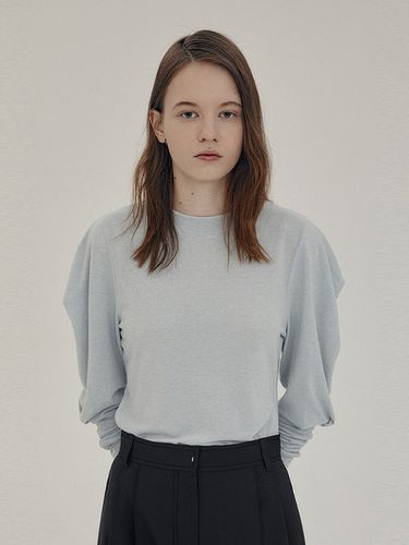 Puff Long Sleeve T-shirt _Sky Blue - ahwe - Modalova