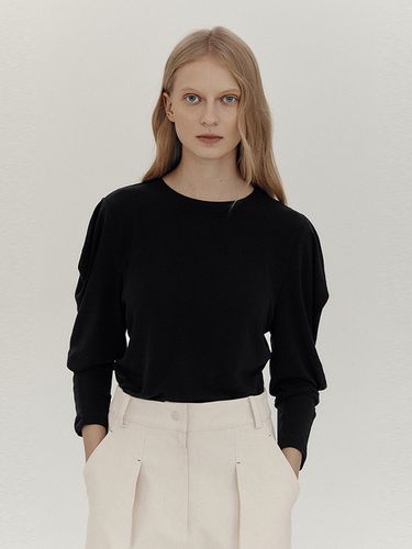 Puff Long Sleeve T-shirt _Black - ahwe - Modalova