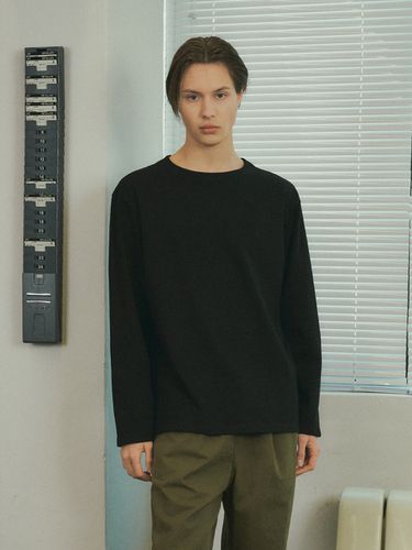 Boat Neck Long Sleeve T-shirt [] - HALBKREIS LAYOUT - Modalova