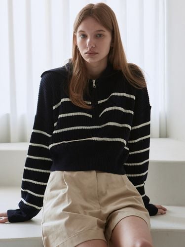 Stripe Sailor Knit_Navy - YAN13 - Modalova