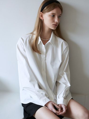 Embroidery Cotton Shirts_White - YAN13 - Modalova