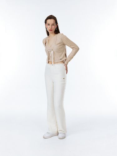 Soft Fringe Banding Pants - SOFT SEOUL - Modalova