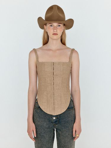 WEKO Bustier Top_Camel - EENK - Modalova