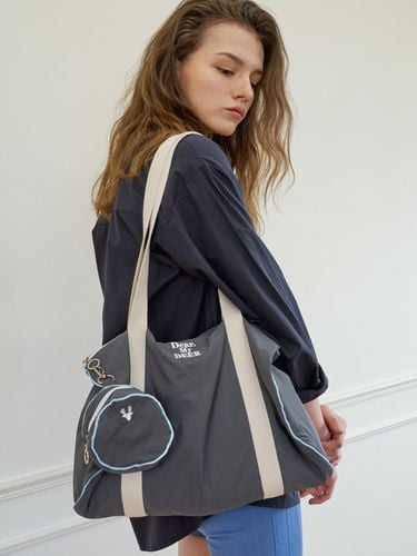 Logo Sports Duffel Bag_Grey - DEAR MY DEER - Modalova