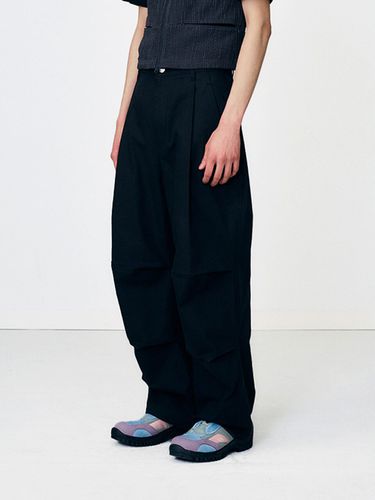 Parachute Cotton Pants Black - Lagrange - Modalova