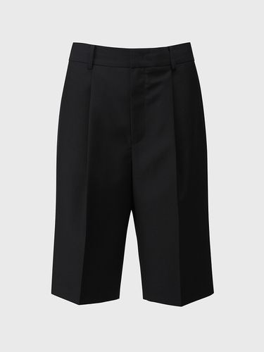 DE BASE] Bermuda Wool Pants _Black - L’H.A.S - Modalova