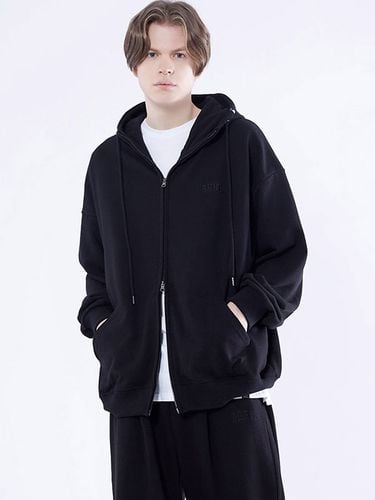 Nowhere Authentic Oversized 2way Hoodie Zip-up - GHOST REPUBLIC - Modalova