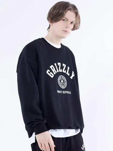 Grizzly Club Overfit Sweatshirt [4colors] - GHOST REPUBLIC - Modalova