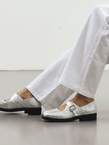 Flo Strap Loafers 23S05SV_ Silver - TWVP - Modalova