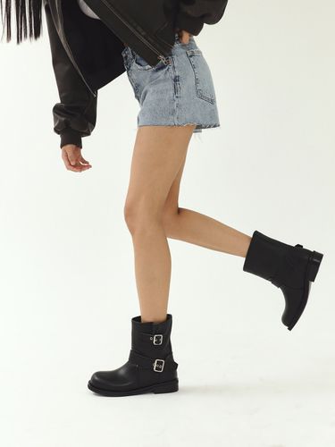 Moon Biker Ankle Boots 23S01BK_ - TWVP - Modalova