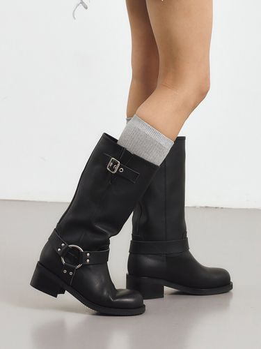 Moon Biker Middle Boots 23S02BK _ - TWVP - Modalova