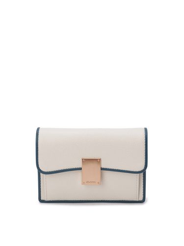 Maccare Medium Wallet_Cappuccino Cream - COURONNE - Modalova