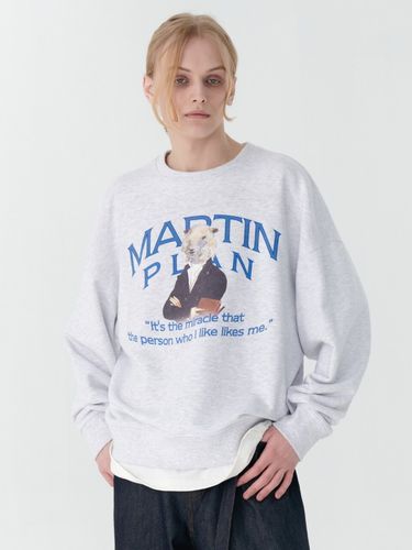 Martin Lambly Sweatshirt _ Grey - MARTINPLAN - Modalova