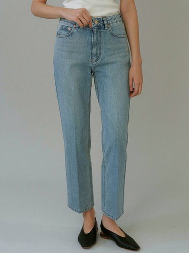 Classic Cropped Jeans - Light Blue - blank03 - Modalova