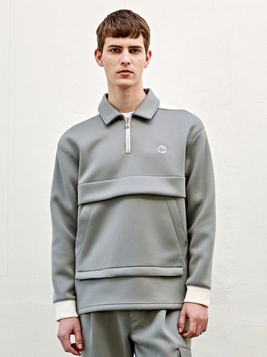 Neoprene Half Zip Sweatshirt - CUSTOM US - Modalova