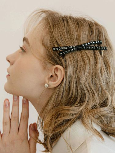 Spangle Ribbon Barrette Clip LFAC0058 - Jean Paul Clarisse - Modalova