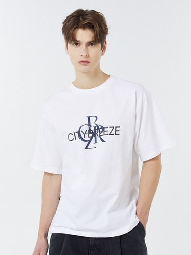 Double Logo Half-Sleeve T-Shirt () - CITYBREEZE - Modalova