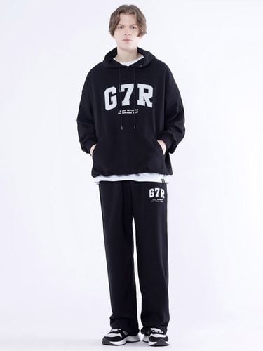 G7R Arched Oversized Hoodie Pant Set - GHOST REPUBLIC - Modalova