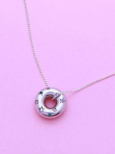 Donut Silver925 Necklace - XPIER - Modalova