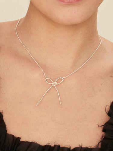 Knot Ribbon Silver925 Necklace - XPIER - Modalova