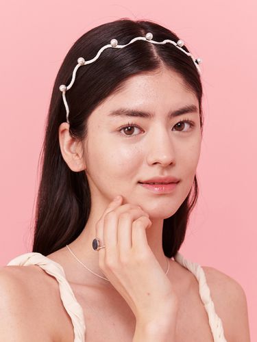 Wave Pearl Hairband_3 Colors - XPIER - Modalova