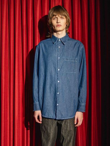 Denim Shirt _ Blue - Theballon MEN - Modalova