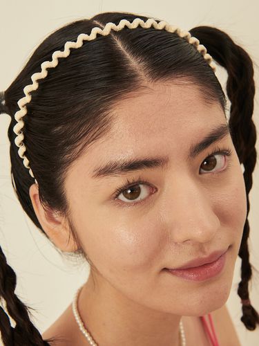 Zigzag Lyrical Hairband_3 Colors - XPIER - Modalova