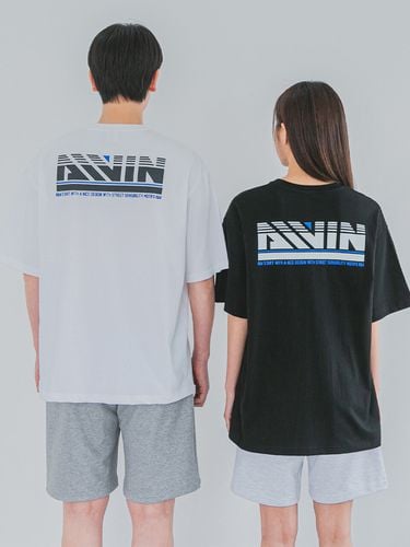 Oversized Signature ALVIN T-Shirt _ 2 Colors - alvinclo - Modalova