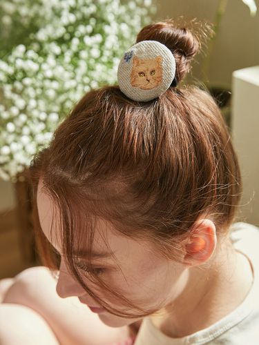 NAT Circle Hair Tie_Butterfly Cat - SOCKS APPEAL - Modalova