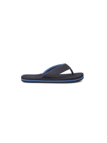 Oleaje Flip Flops Black Blue - CHUBASCO - Modalova