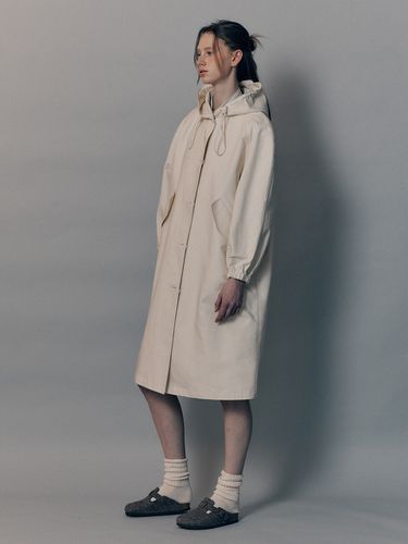 Cotton Rain Coat - NOTHING WRITTEN - Modalova