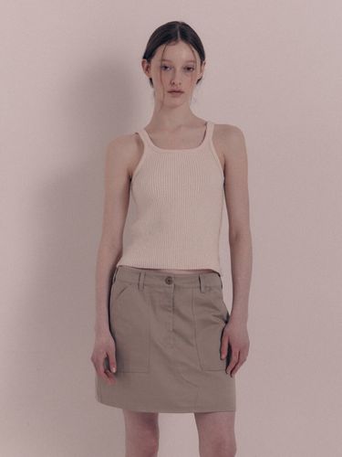 Sam Mini Skirt_Light Gray - NOTHING WRITTEN - Modalova