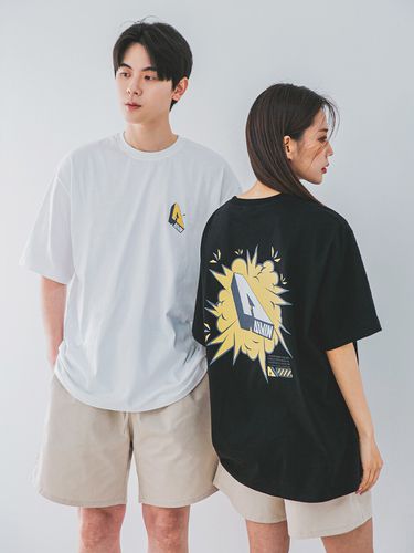 Oversized A Boom T-Shirt _ 3 Colors - alvinclo - Modalova