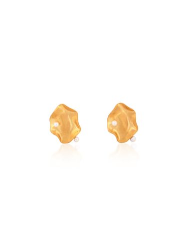 Holiday Edition 02E Earrings_ Gold - OOZE - Modalova