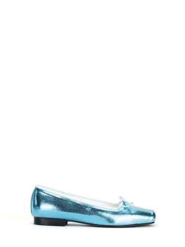 Ballet-Toe Flat Shoes_ Blue - THREE TO EIGHTY - Modalova