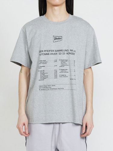 Index T-Shirt - Melange Gray - KONZERT - Modalova