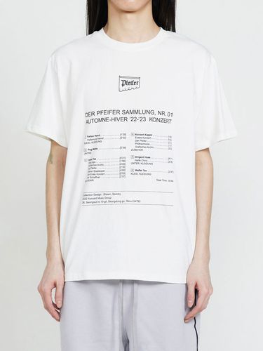 Index T-Shirt - White - KONZERT - Modalova