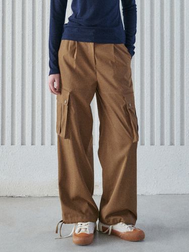 Cargo Pants With Binding Detail - HACIE - Modalova