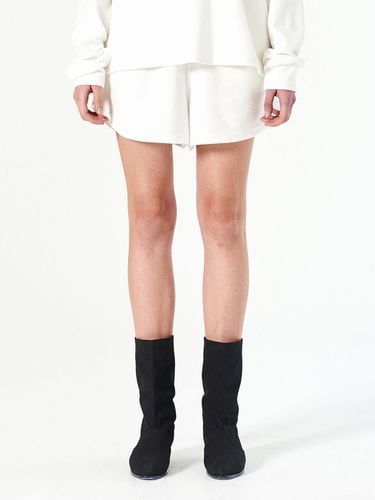 Terry Banding Shorts_White - DIAGONAL - Modalova