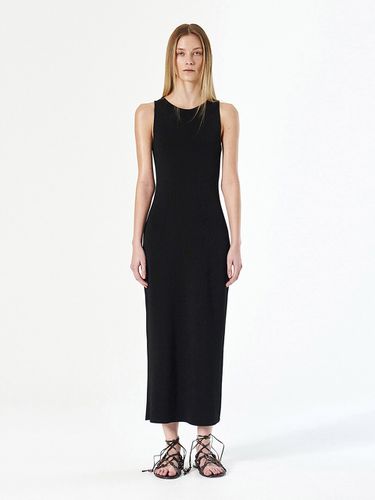 Basic Slim Dress_Black - DIAGONAL - Modalova