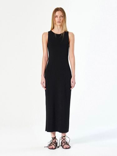 Basic Slim Dress_Black - DIAGONAL - Modalova